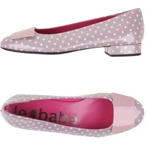 Le babe Polka Dot Flats